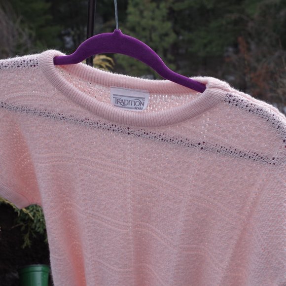 Pink Vintage Tradition Sears sweater - Picture 2 of 6
